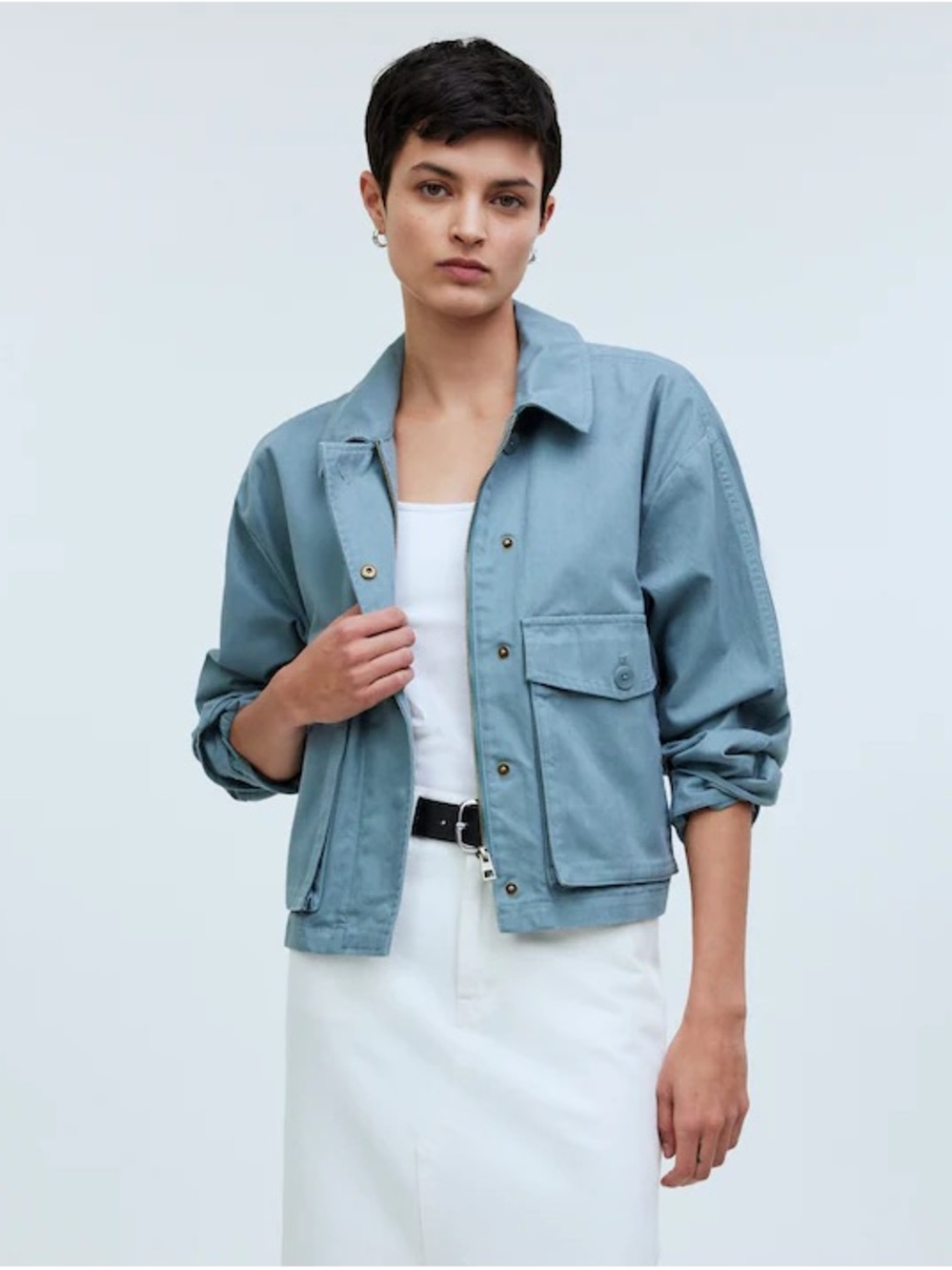 Madewell Cropped Cargo Jacket